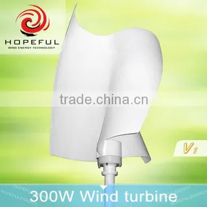 300w Vertical Aixs Wind Turbine High Efficiency for Street Light Use thumbnail-3