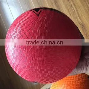 8.5" Rubber Playground Ball With Custom Design thumbnail-4