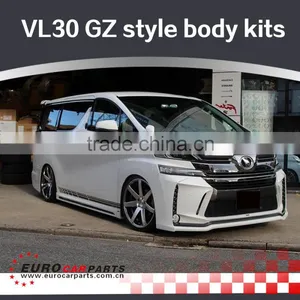 VF30 Body Kits Fit for Vell-fire 2014year up to 2016year Glan Zen Style FRP Full Set thumbnail-1