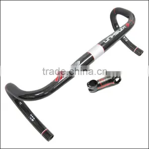2016 Xinshun Mountain Bikes Carbon Handlebar Mtb Road Bike Accessories Bicycle Parts Grips With Stem BH2213 thumbnail-5