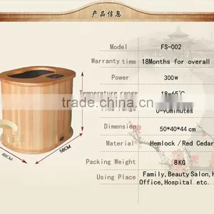 FS-002 Portable Home Use Foot Sauna Easy For Storage thumbnail-4