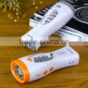 LED Flashlight With Emergency Lamp and FM Radio thumbnail-1