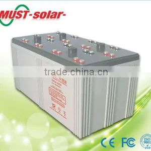 <MUST Solar>solar Energy and Wind Systerm Battery 2v 1200ah thumbnail-1