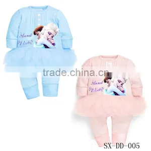 Knitted Infant&toddler Baby Girl Clothing Sets Baby Girl Romper Suit thumbnail-2