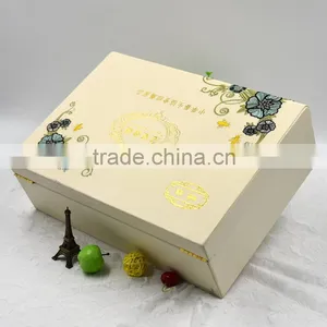 Fashion Leatherette Glossy Wooden Perfume and Essential Oil Packaging Case thumbnail-2