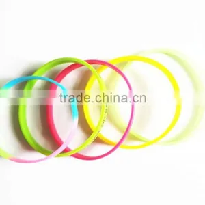 Silicone Wristband/rubber Bracelet/rubber Wristband for Promotion,silicone Rubber Bracelets thumbnail-3