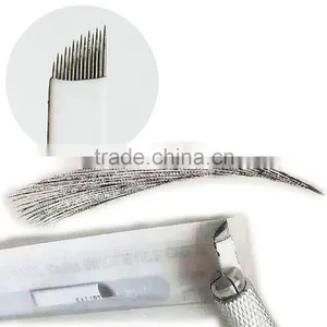 Professional High Quality 18U Eyebrow Microblading Needles thumbnail-3