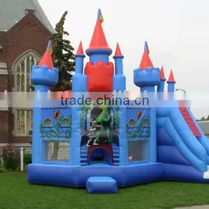 2016 New Inflatable Bouncer Combo,Inflatable Brave Knight Combo thumbnail-3