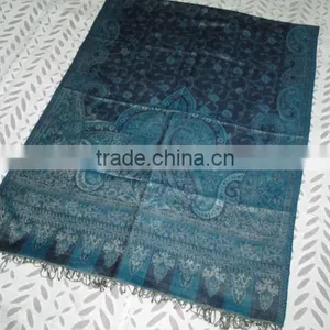 SILK & WOOL STOLE thumbnail-1