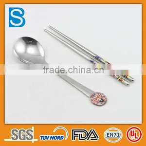 Customized Stainless Steel Chopsticks Spoon thumbnail-1
