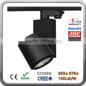 3 Lines LED Track Rail Light 20W 15W With CREE COB LED Lamp CRI 85Ra for Furniture thumbnail-4