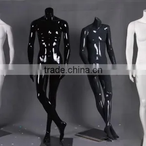 Fiberglass New Fashion Display Clothing Adjustable Sitting Male Mannequins Flexible Male thumbnail-1