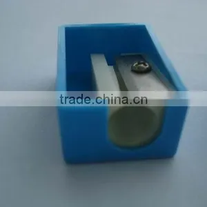 High Quality One Hole Colorful Pencil Sharpener for Brands thumbnail-6