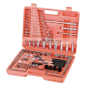 120PCS Combination Auto Repair (1/4"&3/8"&1/2") SOCKET SET thumbnail-1
