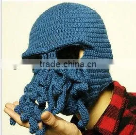 Fashion Octopus Wool Hat Old Fashion Hats Summer Wool Hats thumbnail-1
