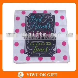 Pink Fleck Napkin Used Job Lots, Party Decorations, Dessert Napkins thumbnail-3