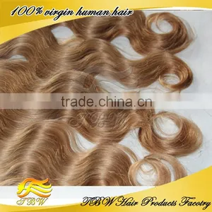 100% Virgin Human Hair Blonde Russian Hair for Fashion Woman MOQ 1 Piece thumbnail-2