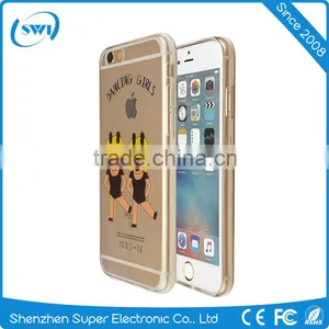 2016 Newest Cartoon Back Cover Clear Soft TPU Phone Case for IPhone 6 6S Ultra Slim 1.2mm thumbnail-2
