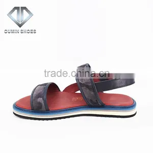 New Designs Flat Comfortable Hot Sell Men Sandals Photo for 2016 thumbnail-4