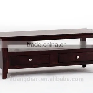 Latest Design Customized Wooden Living Room Furniture Square Coffee Table thumbnail-1