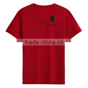 Mens Custom Printed T-Shirt Cotton T-shirt Short Sleeve T-shirt thumbnail-5
