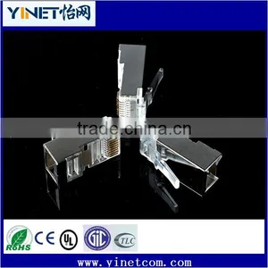 STP CAT6 Shielded RJ45 Modular Plug Guangzhou Supplier thumbnail-3