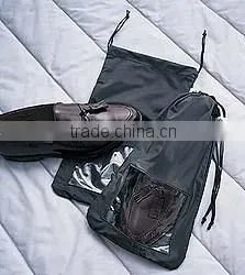 Canvas Shoes Bag With Eco Plastic Window thumbnail-1