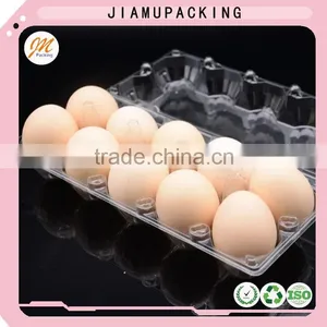 Wholesale Plastic Transparent Egg Tray With 6/9/12/15/18 Holes thumbnail-5