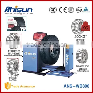 Tyre Balancer as Truck Diagnostic Equipment and Auto Maintenance Workshop Tool thumbnail-1