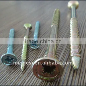 Pozi Flat Countersunk Head Nail Screw With Collar thumbnail-1