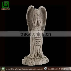 Large Granite Famale Angel Statues thumbnail-1
