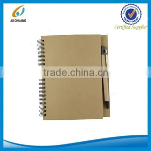 Recycled Creative Brown Stone Paper Note Book With Pen thumbnail-1