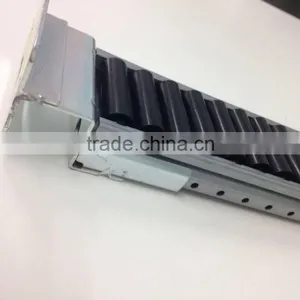 JY-2046D|Black ESD Plastic Wheel Roller Track|Small Conveyor Belt Roller Track thumbnail-3