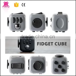 Fidgeting Desk Toy Fidget Cube Box for School Autism Cube - Black - New Arrive thumbnail-6
