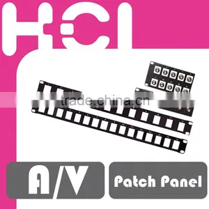 Multiple A/V Adapter Inserts Patch Panel thumbnail-1