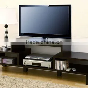 60 Inch Dark Cappuccino Finish Entertainment TV Stand thumbnail-1