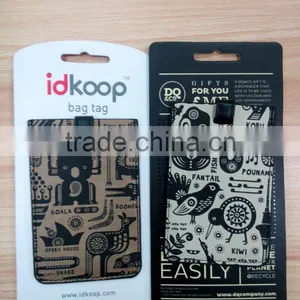 China Factory Custom Made Leather Luggage Tag thumbnail-1