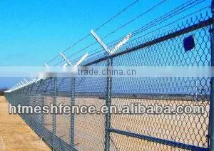 PVC Coated and Galvanized Chain Link Fencing ISO9001:2000 thumbnail-1