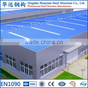 Turn Key Prefab Light Structure Steel Workshop Building thumbnail-2