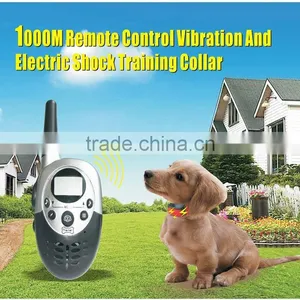 Shock and Vibration 1000m Remote Dog Training Collar With LED E623 thumbnail-2