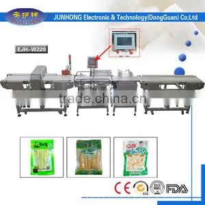 Screen&PLC Conveyor Check Weigher Ship to Tanzania thumbnail-2
