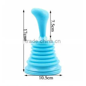 Cleaning Tool Plastic Cleaning Toilet Suck With Brush Portable Toilet Suck Drain Cleaning Tool thumbnail-5