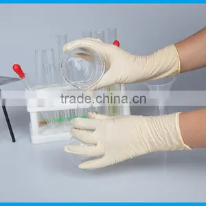 Natural Color Dental Latex Gloves Medical thumbnail-5