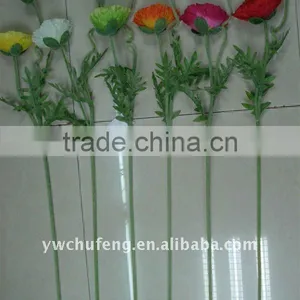 Two Central Artificial Poppy Flower thumbnail-1