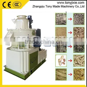 Golden Quality Ring Die Peanut Shell Pellet Mill thumbnail-2
