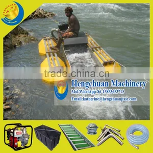 Chinese Small Gold Dredger Boat Portable Mini Gold Dredge Machine thumbnail-5