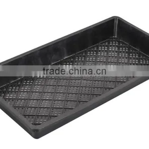 Black Rectange Nursery Flat Tray for Planting thumbnail-1