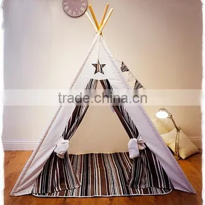 Promotional Customized Kids Teepee Tipi Play Indian Tent Wigwam Wholesale thumbnail-1