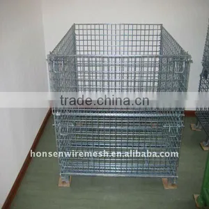Galvanized Storage Cage (can be Folding) thumbnail-1