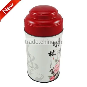 C258B Wholesale Round Moetal Tin thumbnail-1